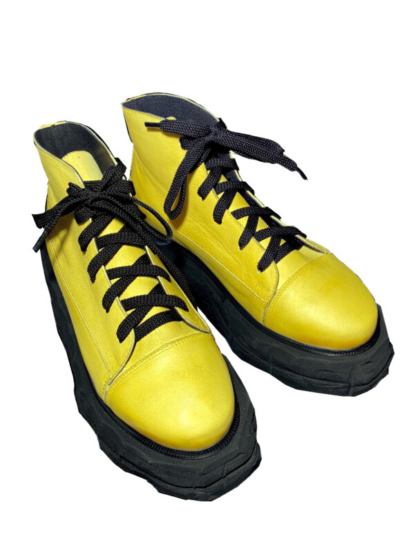 Ботинки - Жёлтые